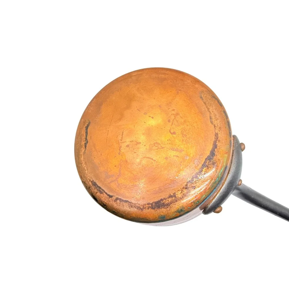 Vintage French Copper Windsor Pan Williams Sonoma French 2mm Mauviel Style 3 Qts
